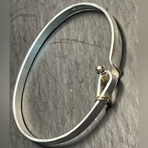 Tiffany and Co. 925 Sterling Silver  Bracelet with 750 gold accents